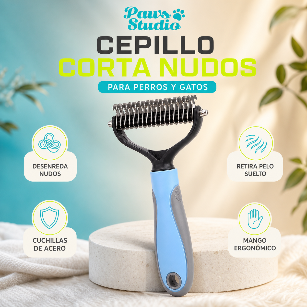 Cepillo Corta Nudos