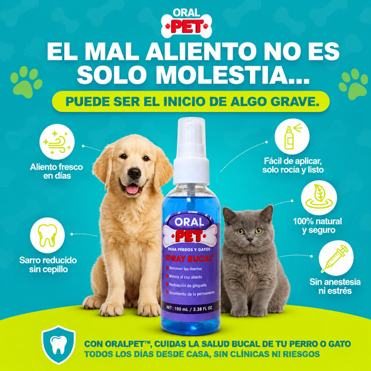 OralPet Spray Bucal para Mascotas